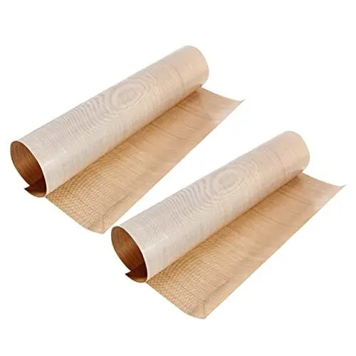 Produktbild: Amosfun 2St Kuchentuch backen Ofen Lipgloss Wachstuch Backmatte erdfarbenes Wachstuch liefert Öltuch baking mat bagettebackform grillrostmatten Wachstuch backen Antihaft-Backtuch Coffee