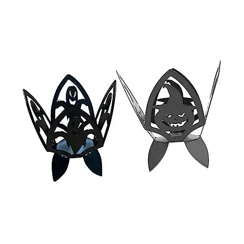 Produktbild: Amosfun Einzigartiger Kürbis-kerzenhalter Aus Eisenmaterial für Gruselige Halloween-Dekorationen