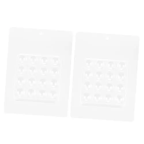 Produktbild: Amosfun 2St Tori Silikonformen Kuchen Topper قوالب معمول بلاستيك قالب معمول بلاستيك Dekor Paste Wäscheständer Fondantformschale Zuckerblume schmücken Plastikschale Werkzeug Tablett