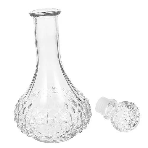 Produktbild: Amosfun 2St Wein verpackungs flasche eingedickte Whiskyflasche Weinzubehör aufbewahrungsbehälter Whiskey Whiskyflasche für Hotel multifunktionales Weinglas