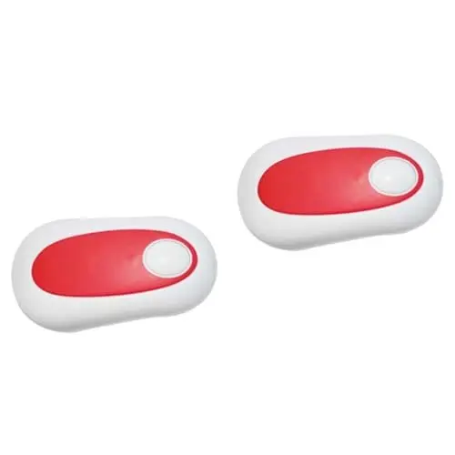 Produktbild: Amosfun 2St automatischer Dosenöffner tragbarer dosenöffner küche geräte electric wine opener elektrischer Dosenöffner elektrische Dosenöffner Öffner berühren Smooth Touch Dosenöffner rot