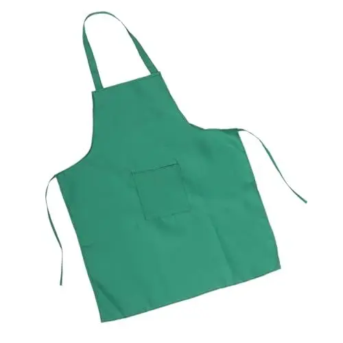 Produktbild: Amosfun Latzschürze Mit 2 Taschen Und Verstellbarem Halsausschnitt Unisex Schwärzlich 60 X 85 Cm