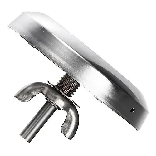 Produktbild: Amosfun 2 Stk Bimetall-Thermometer BBQ-Thermometer Backen im Haushalt Grillthermometer Ofen kitchen thermometer küche thermometer Küchenthermometer Backthermometer für den Haushalt Glas