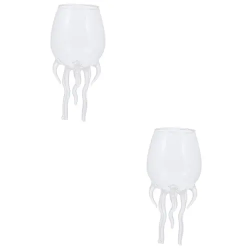 Produktbild: Amosfun 2 Stk Glas zum einzug für den einzug coffee pots amis Weißweingläser transparente Gläser schnapsgläser Party-Cocktailglas Mojito-Glas für zu Hause