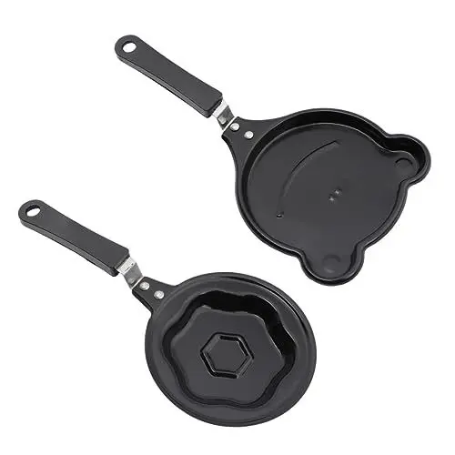 Produktbild: Amosfun Antihaft-pfannenset 2-teilig Mini-maker-form Und Pflaumensicher Für Jungen Und Mädchen Zum Kochen