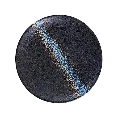 Produktbild: Amosfun 2 Stk Teller Dessert-Tablett Sushi-Serviertablett Steakgericht Dessertschalen abendessen platte the host der gastgeber Sushiplatte hutch Kuchenplatte japanische Platte Keramik Blue
