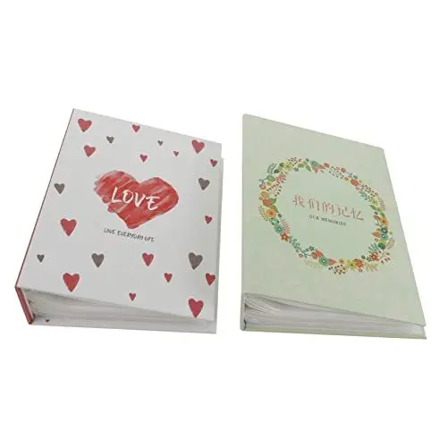 Produktbild: Amosfun 2stücke Kreatives Fotoalbum Für Praktische Und Hochzeitsalben Zum Von Erinnerungen Und Besonderen Momenten