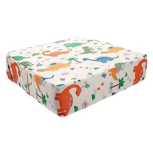 Produktbild: Amosfun 2 Stück Booster Pad Dinosaurier Pad Verstellbarer Stuhl Hochstuhl Sitzerhöhung Zerlegbare Sitzerhöhung Bumble Sitze Für Babys Kleinkind Sitzpolster Stuhlpolster Weiß