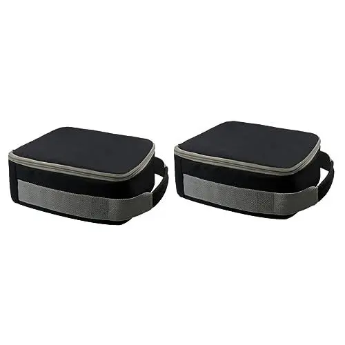 Produktbild: Amosfun Pfanne Für Draußen 2 Stück Camping Pfannentasche Tragbarer Camping Grill Outdoor Camping Zubehör Tragbarer Grill Camping Geschirr Utensilien Kochgeschirr Aufbewahrung Organizer Outdoor