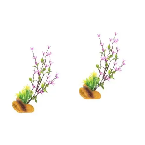 Produktbild: Amosfun 2 Stück Sashimi Ornamente Verschleißfeste Sushi Platte DIY Ornament Zarte Zarte Sushi Platte Blumen Dekor Desktop Sushi Platte Dekor Sushi Platten Dekorationen