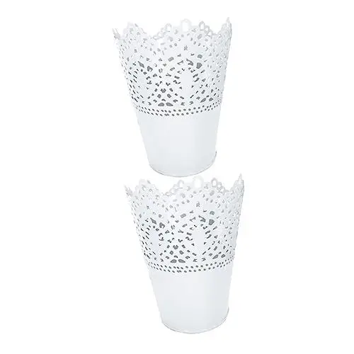 Produktbild: Amosfun 2-teiliges Set mit Dekorativen Spitzenbesätzen Aus Eisen für Blumenarrangements Heim- und Bürodekoration.