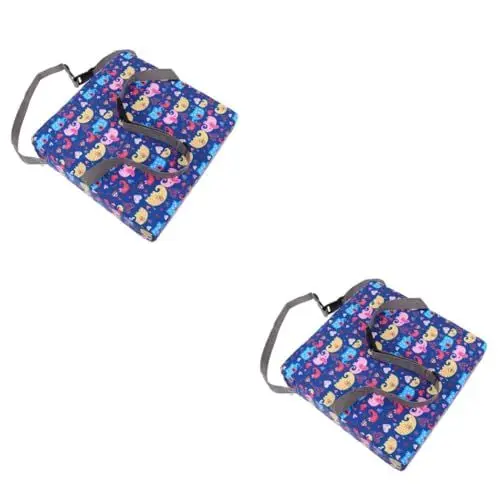 Produktbild: Amosfun 2st Booster-pad Für Kinder Erhöhungskissen Kinderhochstuhl Auto-pad Stuhl Erhöhendes Pad Tragbarer Stuhl Kinderstuhlerhöhung Kinder Hochstuhl Kissen Kinder Booster Autokissen