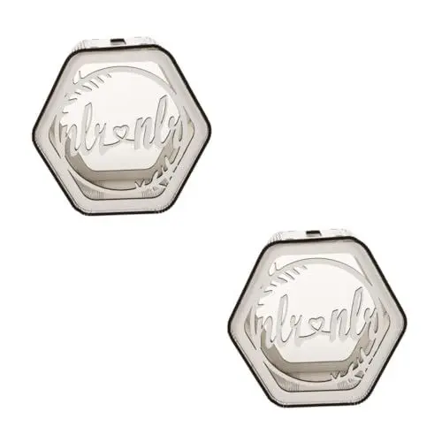 Produktbild: Amosfun 2st Dekorative Vorratsdose Sparbehälter Sparkasse Desktop-Ornament Desktop-sparglas- Süße Spardose Spargeldhalter Spardose Für Münzen Sparfall Massivholzsperrholz