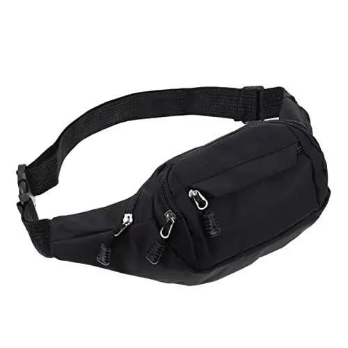 Produktbild: Amosfun 2 Stück Herren-gürteltasche Aus Oxford-Stoff Sport-Brusttasche Modische Outdoor-telefontasche Für Das Fitnessstudio