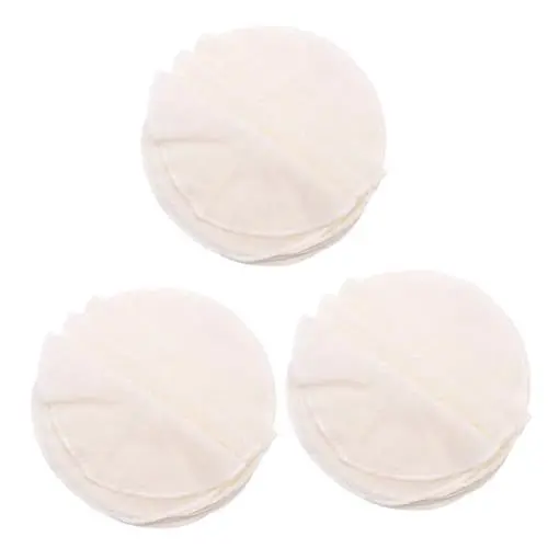 Produktbild: Amosfun 30 Stk Dampftuch Küchenutensilien Wiederverwendbares Dampfpad Runde Knödelmatte Dampfgareinsatz Für Die Küche Dampfkorbtücher Dampfmatteneinlagen Dampfgittermatte Baumwolle Weiß