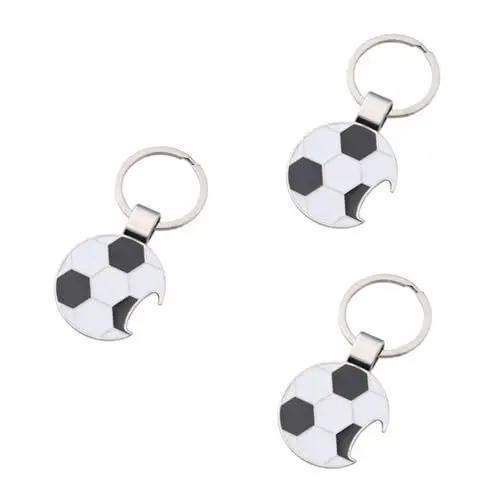 Produktbild: Amosfun 3St Fußball-Schlüsselanhänger schlüsselanhänger kind schlüsselanhänger fussball schlüsselanhänger fußball Autoteile Schlüsselanhänger auto schlüsselanhänger Fußballschlüssel hängen
