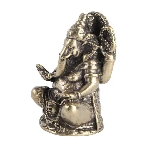 Produktbild: Amosfun 3St Reichtum Glücksfigur Messingdekor bürodeko büro Dekoration Miniaturdekoration AutomotiveArts & Crafts Elefantengottverzierung Elefant aus Keramik Haushalt Ganni Stamm