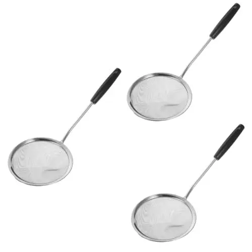 Produktbild: Amosfun 3St Sieb ausstecher rentier esslöffel küchentools kochlöffel armaturen küche Kugeln Gnocchi-Nudeln Nudellöffel Wok-Utensilien Nudelabtropfgestell Nudelschaufel Rostfreier Stahl