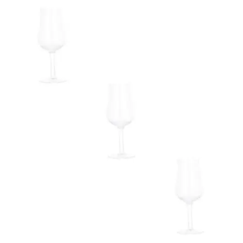 Produktbild: Amosfun 3St Verkostungsglas transparente Gläser Weinbecher für Zuhause Whisky-Gläser Bierkrug Stielgläser weinprobe weinverkostung tischdeko esstisch decor Wasserbecher transparente Tassen