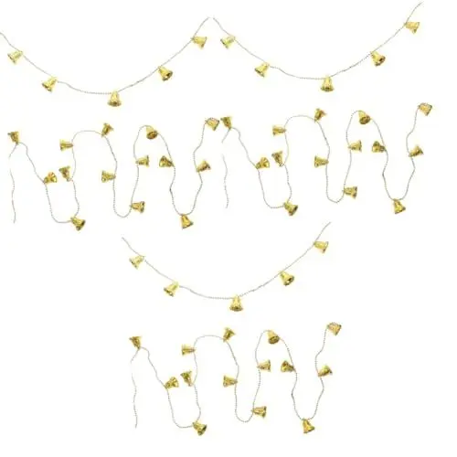 Produktbild: Amosfun 3st Weihnachtsbaum-kettenverzierung Christbaumschmuck Goldene Ketten Weihnachtskettenverzierung Weihnachtsbaum Hängende Verzierung Ornament Hängende Kette Weihnachten