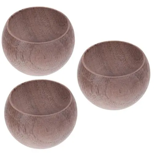 Produktbild: Amosfun 3 STK Diffusor bürogadges Aromazerstäuber wallnuss 'yogamatte fleab Haushaltsdekoration Blumenverzierungen Kerzenhalter Wohnkultur Büro-Parfüm-Ornament Hausnuss-Duft-Tool Nussbaum
