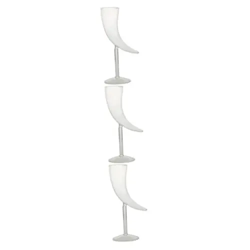 Produktbild: Amosfun 3 Stk Mond Tasse Kleinigkeit Dekor -weingläser Kleine Schüssel Lustige Tassen Stand Klarer Becher Martini-gläser Sherry-gläser Sipper Wein Kelch Whiskybecher Glas