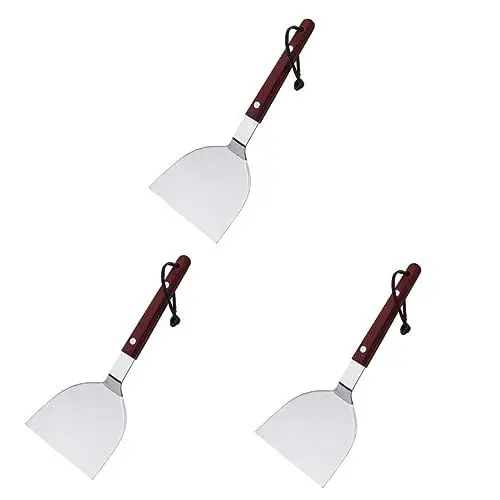 Produktbild: Amosfun 3 Stk Pizza-Spatel pizza spatula pizza shovel Scone-Backwerkzeuge Pizzaschaber Pizza-Server modische Pizzaschaufel spachtel Küchenversorgung Schaufel für die Küche Holz Silver