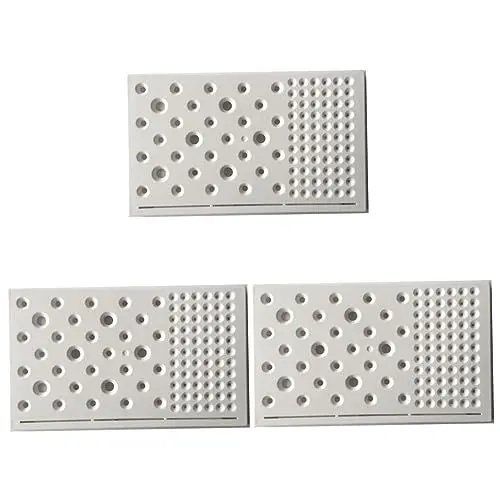 Produktbild: Amosfun 3st Blumenhalter Aus Blumenständer Aus Fondant Kuchen Blumenregal Paste Wäscheständer Weiß