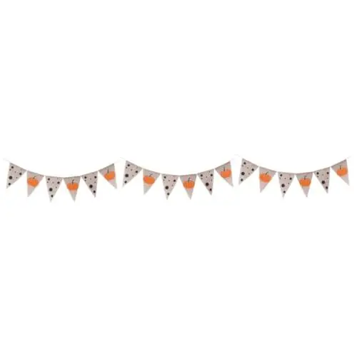 Produktbild: Amosfun 3st Dekoration Wohnkultur Ernten Gartendekoration Spukhaus Requisiten Süßes Oder Saures Kürbis-girlande Geisterkürbis Hängend Herbst Baby Halloween Ziehen Sie Die Flagge