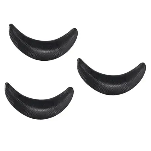 Produktbild: Amosfun 3stücke Nackenstützkissen Für Friseursalons Wasserdichtes Haarwaschgel Kissen Schwarz Komfortable Nackenstütze Für Haarwaschbecken Salon Und Heimgebrauch