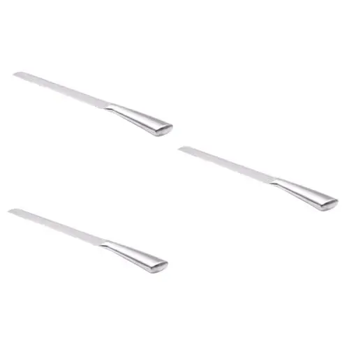 Produktbild: Amosfun 3st Kuchenschaufel Brötchenmesser Kuchen Kuchen Schaufel Hochzeitstortenmesser Kuchenmesser Brot Edelstahl Silver