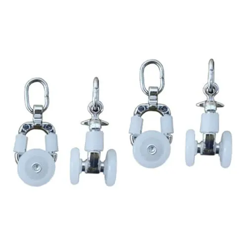 Produktbild: Amosfun 40 STK Riemenscheibe für Vorhangschienen Haken für Gardinengleiter Gardinenschienenträger Vorhang schiene vorhänge schiene Gardinenstangenhaken motorisierte Rollos Rollladenträger