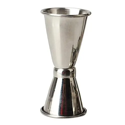 Produktbild: Amosfun Becher Messbecher Set für Alkohol 4 Stück Doppel-jigger 30/10ml 50/30ml Edelstahl Einfach Zu Zubehör