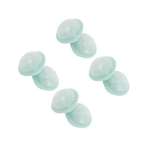 Produktbild: Amosfun 4 Sätze Antikollisions-eckschrank Eckschutz Silikon-kinderbettgitter-beißschutz Klare Eckschützer Eckenschutz Für Babys Kantenschutz Für Babys Blue Pp 2 Stück * 4
