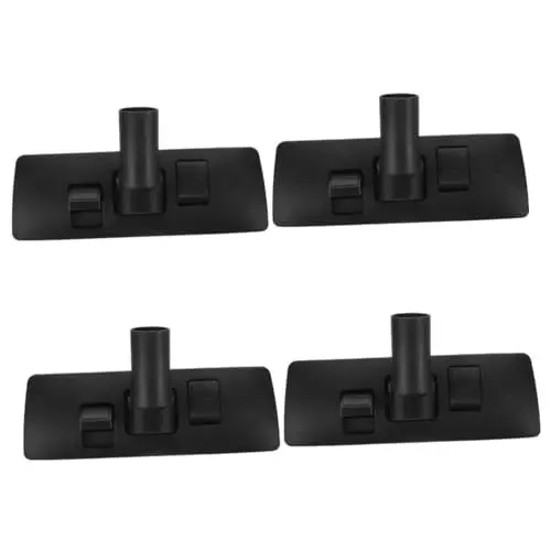 Produktbild: Amosfun Bürstenaufsatz Halter 4 Stück Zubehör Für Staubsaugerkopf Tauschen Staubsaugerzubehör Staubsaugerbürstenaufsatz Staubsaugerbürstenkopf Ersatzbürstenwerkzeuge Universal- Spucknapf Plastik