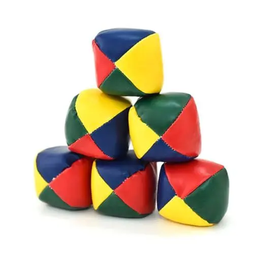 Produktbild: Amosfun 5St Sitzsack werfen Kickbälle für Kinder Kinderspielzeug Sitzsack für Kinder Spielzeug für Kinder mit Jonglierbällen Sandsack Spielzeug Jonglierball