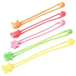Produktbild: Amosfun 5 StüCk Silikon Elastische BäNder FüR Bento-Box, Wiederverwendbare Bunte WickelbäNder FüR KüChe, Lebensmittel Und Dekoration