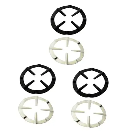 Produktbild: Amosfun 6 Stk Kaffeekannenhalter Kaffeekanne Rost Brennerrost Gasherd Regal Wok-brenner Gasherdständer Gasherdgestell Gasherdring Brenner Untersetzer Gasring Untersetzer Gasofen Ständer