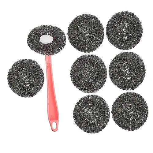 Produktbild: Amosfun Küchengeschirrschrubber Reinigungsbürste Aus Stahldraht Zum Reinigen Von Geschirr