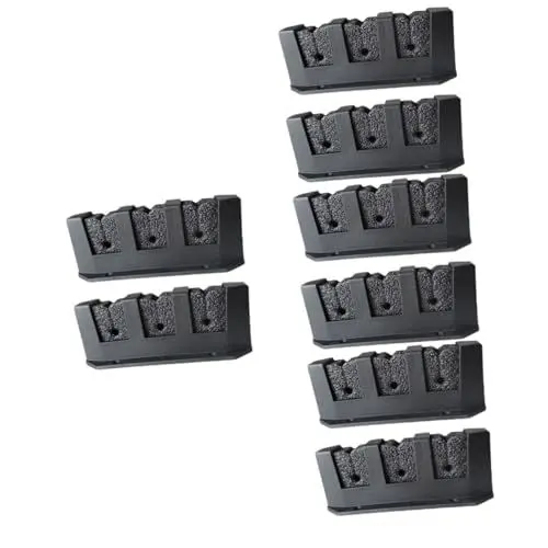 Produktbild: Amosfun 8 Stk Angelrutenständer Fischerboote Zubehör Für Angelboote Wandmontierter Angelrutenhalter Angeln Angelrutenhalter Für Die Wand Wandregal Decke Abs An Der Wand Montiert