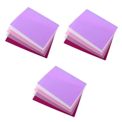 Produktbild: Amosfun 9 Stk Teigmatte kitchen mat pizzateig pizza teig hitzebeständige matte teig unterlage scuishmallow knete pizza Küchenmatte pizza roller teig Teigrollmatte Backmatte Backrollmatte