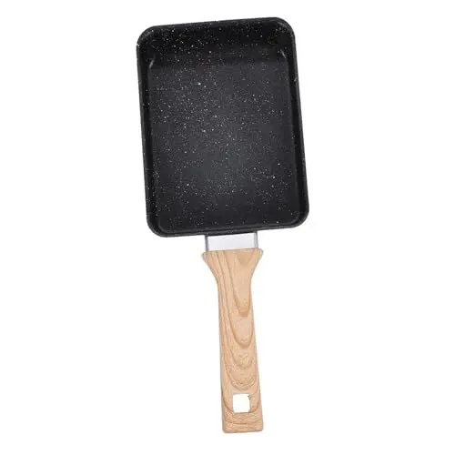 Produktbild: Amosfun Antihaft-bratpfanne – Mini-pfannkuchenpfanne Für Eier – Hitzebeständiger Griff – Multifunktionale Kochpfanne