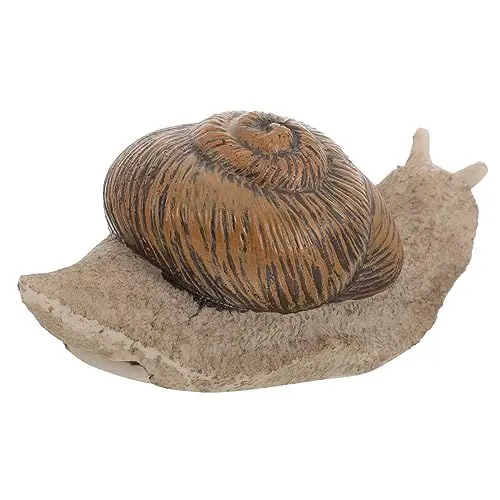 Produktbild: Amosfun SchlüSselversteck FüR Garten, Versteckstein Mit Schneckenform, Resin, Multi, 5.5 X 2.4 X 2.8 Zoll, Wasserdicht, Ideal FüR SchlüSselaufbewahrung Und Gartendekoration