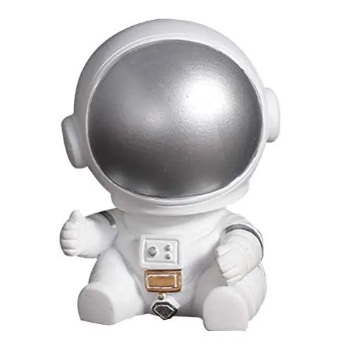 Produktbild: Amosfun Auto Wackelfigur Astronaut Figur Dekofigur Wackelkopffiguren Tortenfiguren Wohnzimmer Tischdeko Schreibtisch Büro Deko Kinder Weltraum Party Dekoration