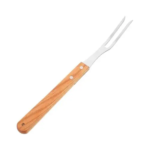 Produktbild: Amosfun BBQ-Fleischgabel Grillspieß Outdoor-Grillgabel Fleischgabel mit Holzgriff Barbecue grillutensilien BBQ- Grillgabeln Fleischspieße sticks U-förmige Rostfreier Stahl