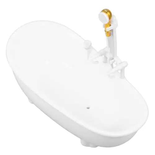 Produktbild: Amosfun Badewannen-cocktailglas Margarita-gläser Container Badewanne Getränkewanne Kalte Wanne Wasser Blase Badewannen-cocktailbecher Badewanne Für Badewanne Behälter Plastik Weiß
