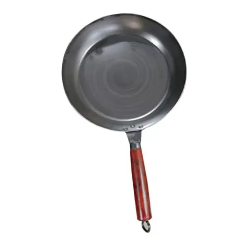 Produktbild: Amosfun Ergonomische Antihaft-bratpfanne Kochwok 26 Cm Holzgriff Wok Für Den Herd Einfach Zu Bedienen