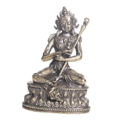 Produktbild: Amosfun Künstlerisches Buddha-Ornament – ​​heimdekoration Buddha-meditationsdekor Glücksstatue Aus Messing