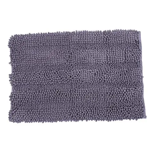Produktbild: Amosfun Dicker Nicht Waschbarer Badvorleger Aus Plüsch-Chenille Badematten Für Den Innenbereich Badematten Für Tassen 51 X 81 cm