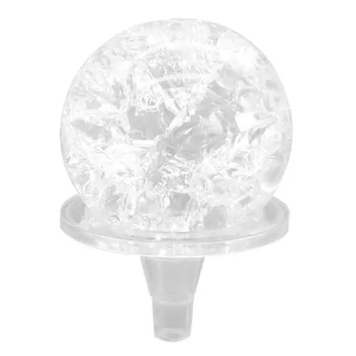 Produktbild: Amosfun 1 Set Kristallkugel Ornament FüR Tischbrunnen, Glaskugel Dekoration Mit StäNder, Feng Shui Kugel FüR Innenraum Und Garten, 50mm Durchmesser